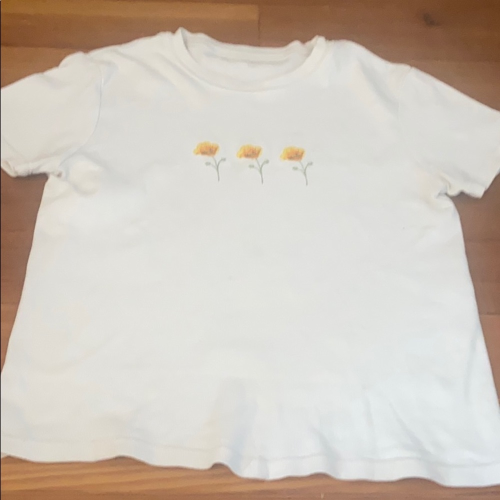 brandy melville poppy tee